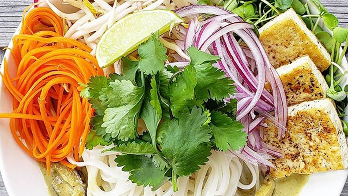 Green Thai Curry Rice Noodle