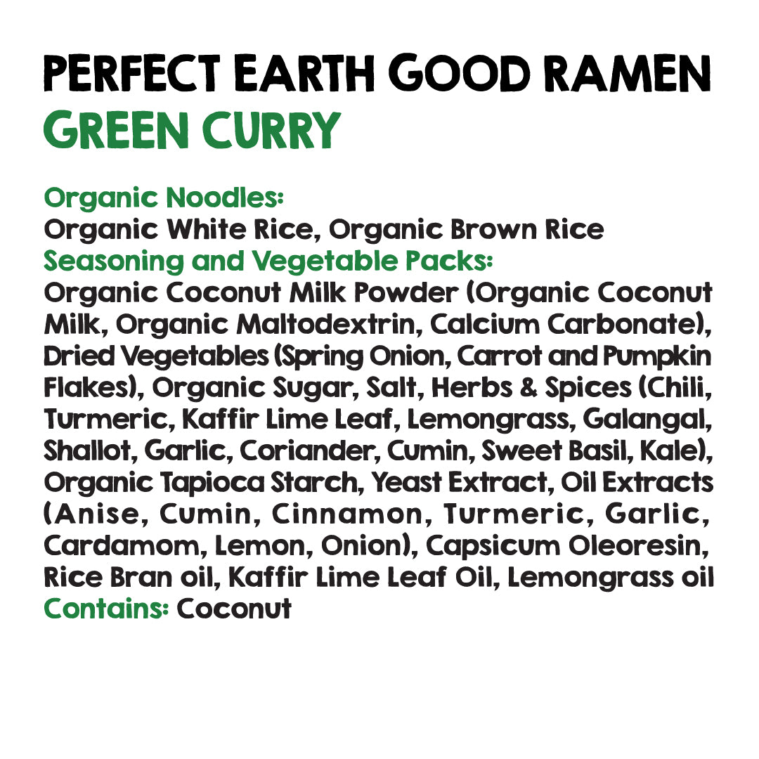 Perfect Earth's Good Ramen Green Curry