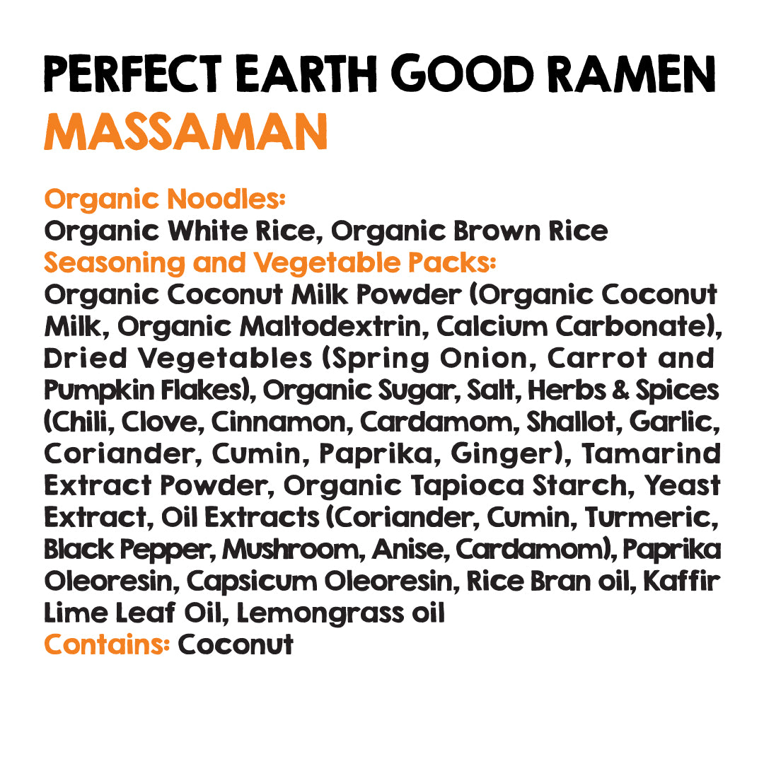 Perfect Earth's Good Ramen Massaman