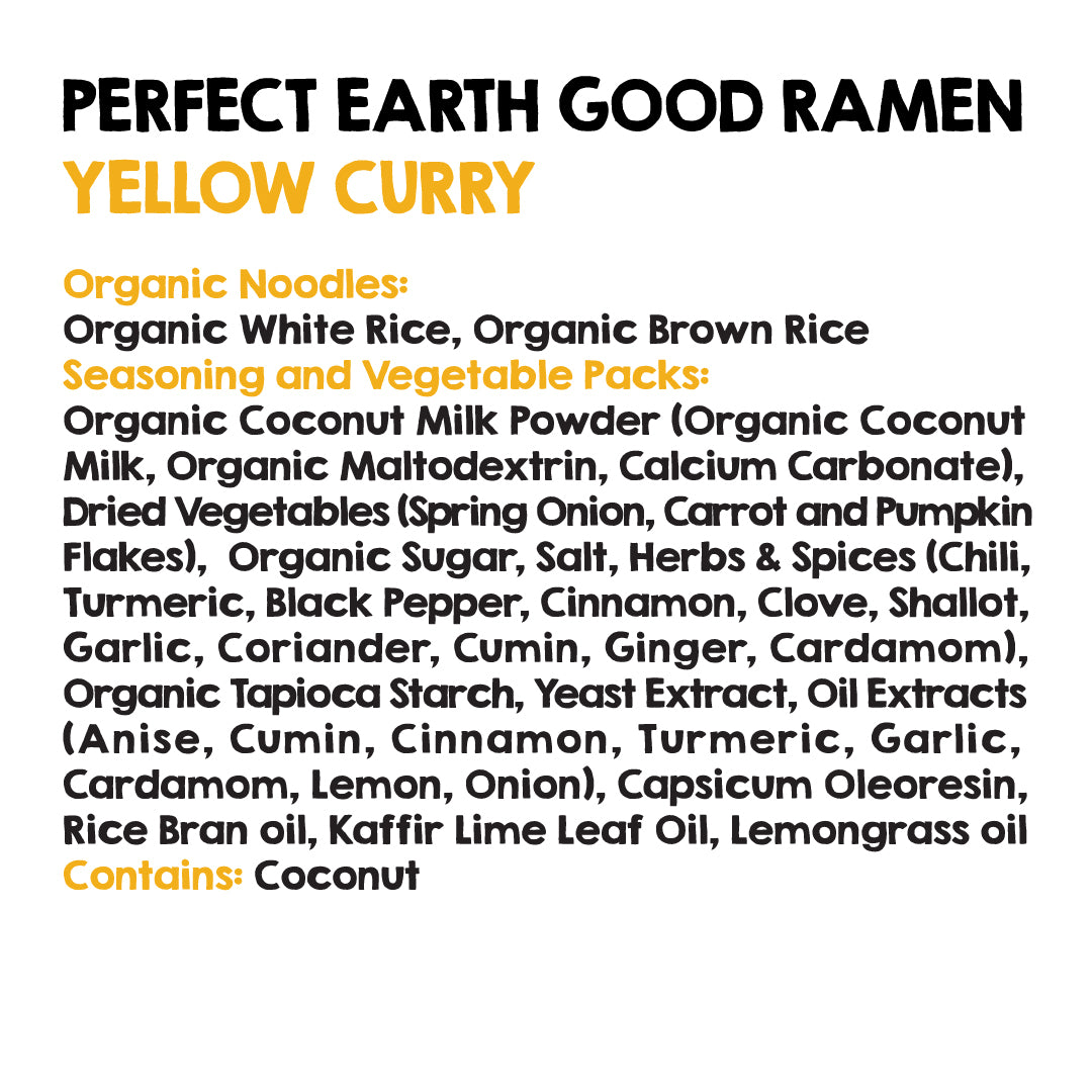 Perfect Earth's Good Ramen Yellow Curry
