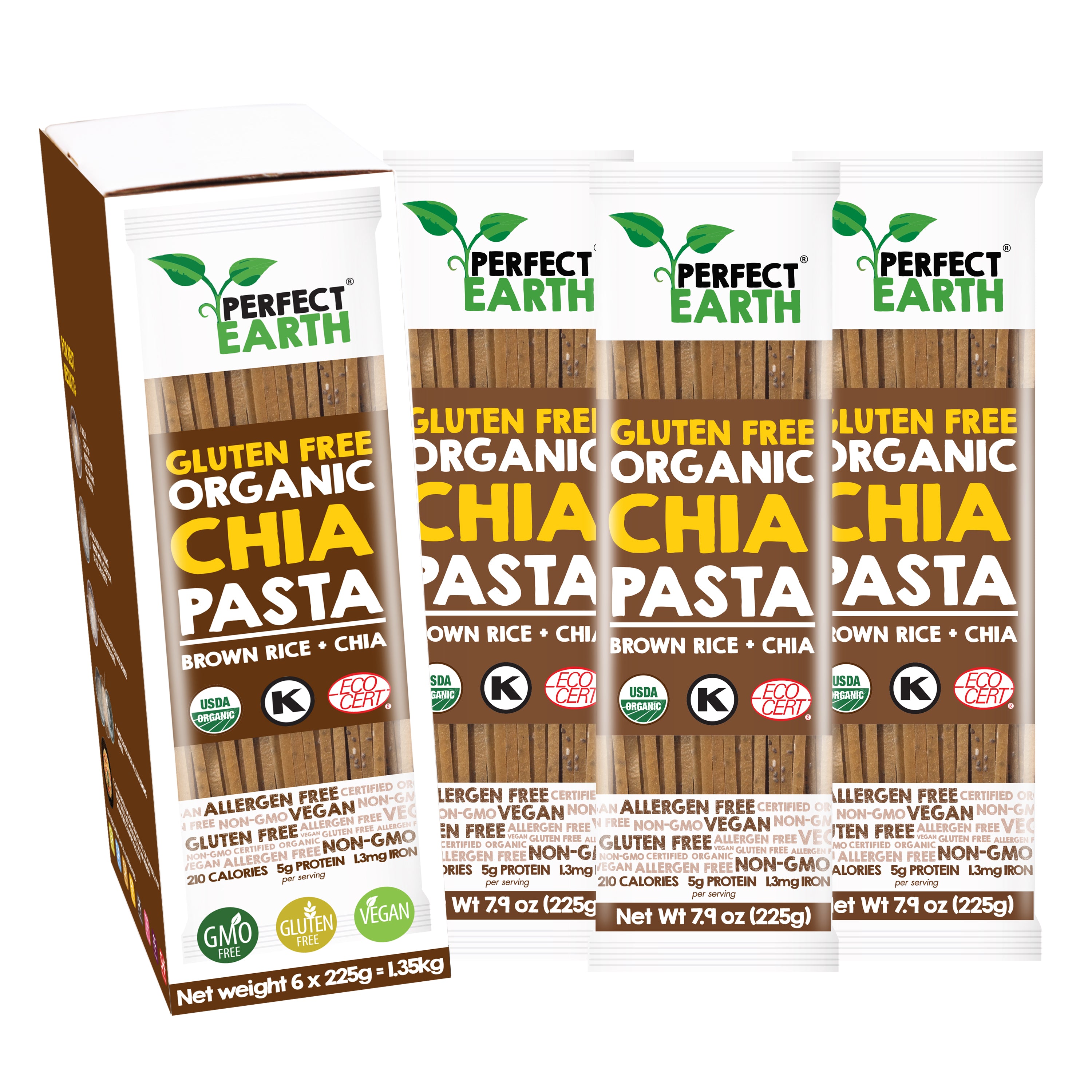 Organic Chia & Brown Rice Pasta