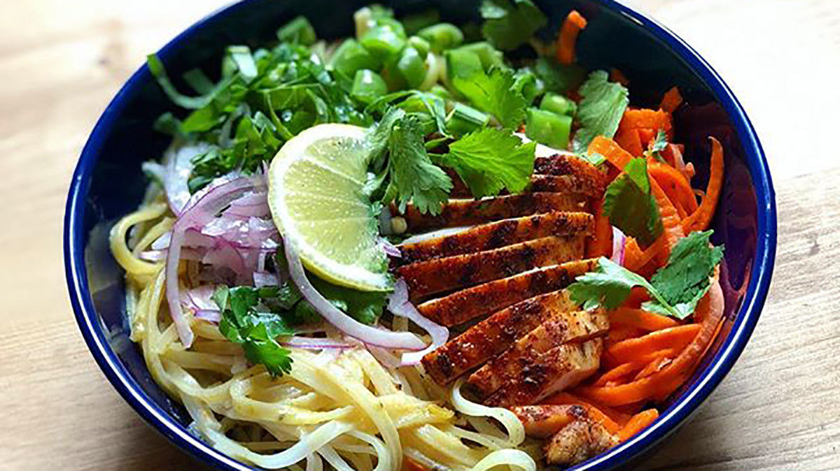 Shannon's Carrot Curry Noodle Bowl