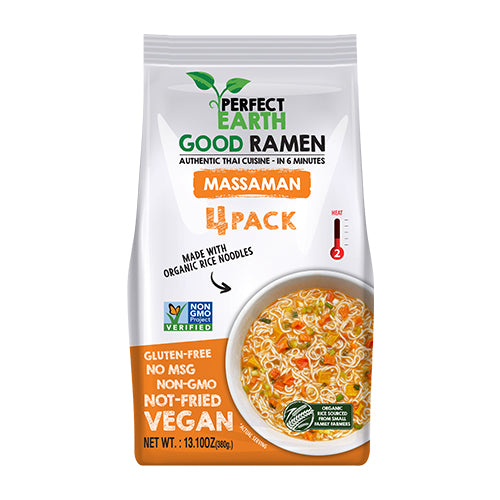 Perfect Earth's Good Ramen Massaman Family Pack