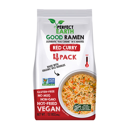Perfect Earth's Good Ramen Red Curry Family Pack