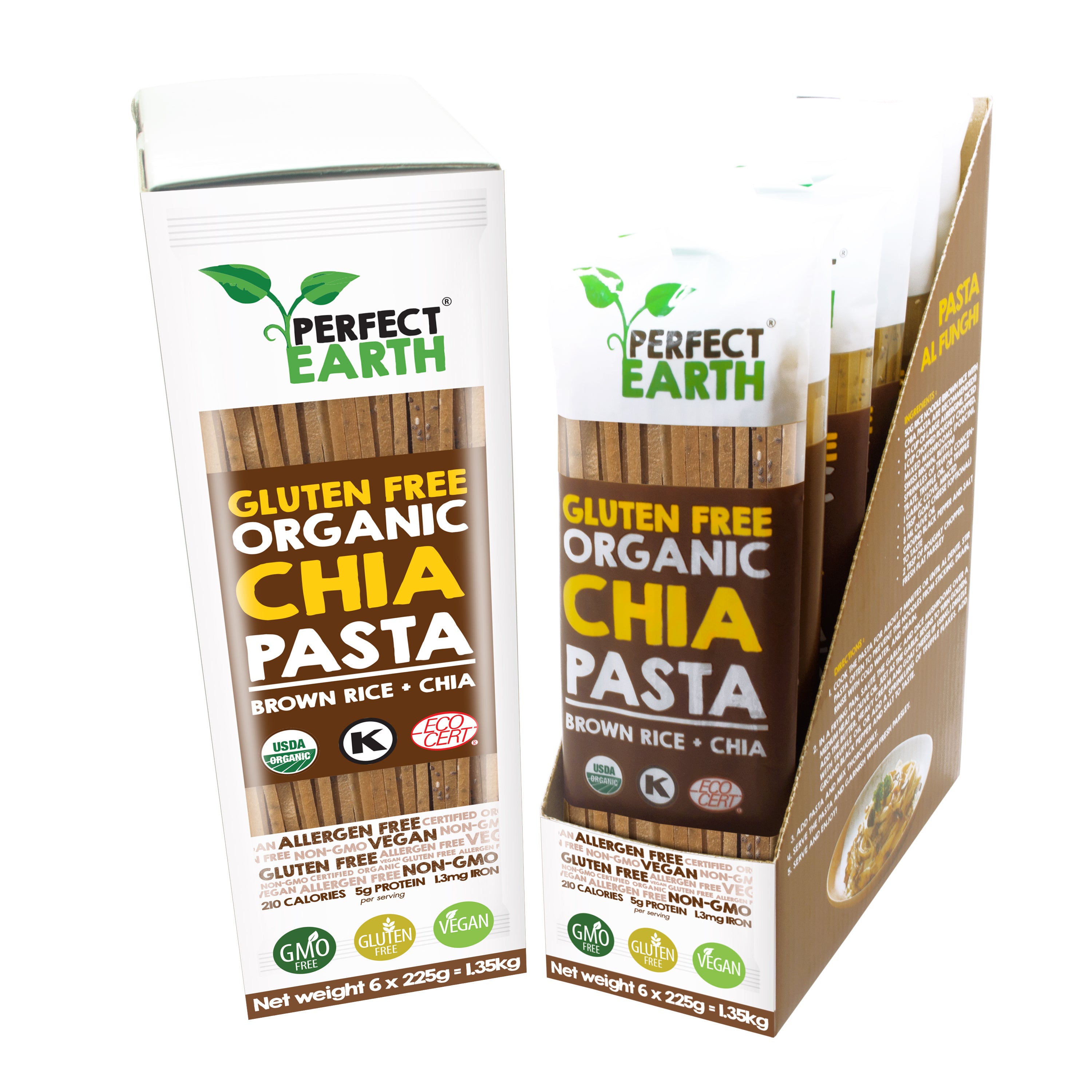 Organic Chia & Brown Rice Pasta
