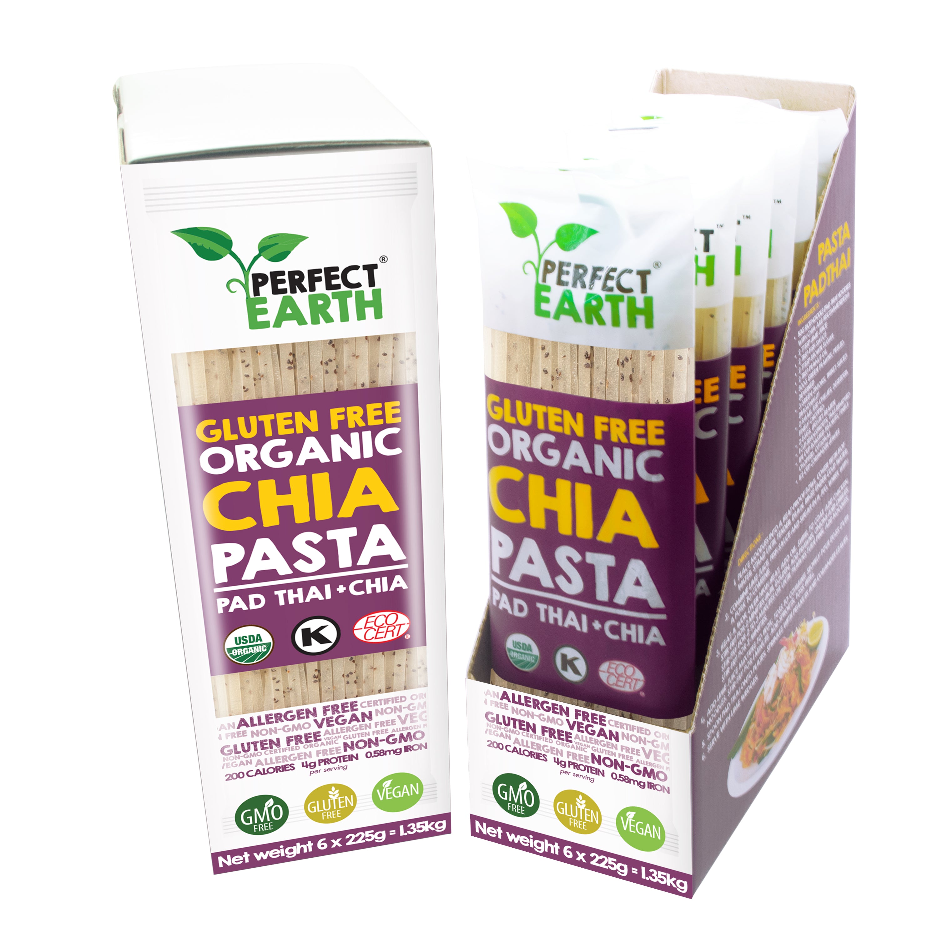 Organic Chia & Pad Thai Rice Pasta