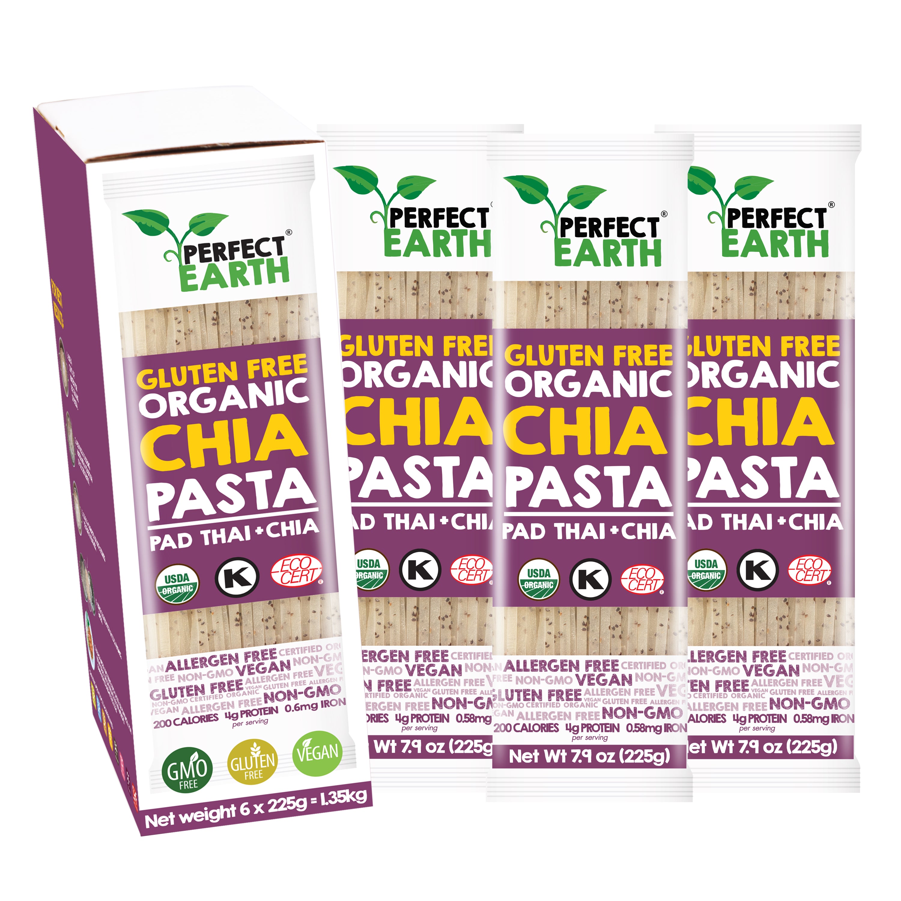 Organic Chia & Pad Thai Rice Pasta